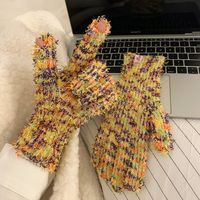 Women's Simple Style Colorful Gloves A Pair sku image 7