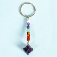 Classic Style Color Block Crystal Unisex Bag Pendant Keychain sku image 7