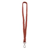Basic Solid Color Cotton String Knitting Unisex Bag Pendant Keychain sku image 3