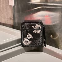 Retro Flower Pu Leather Bluetooth Earbuds Case main image 3