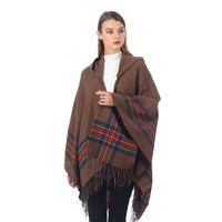 Women's Simple Style Classic Style Color Block Acrylic Scarf sku image 1