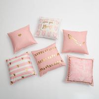 Cute Solid Color Super Soft Velvet Pillow Cases main image 4