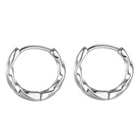 1 Paar Einfacher Stil Geometrisch Überzug Kupfer Ohrringe main image 5