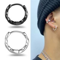 1 Pair Simple Style Geometric Plating Copper Earrings main image 1