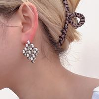 1 Pair Casual Simple Style Geometric Plating Copper Ear Studs main image 2