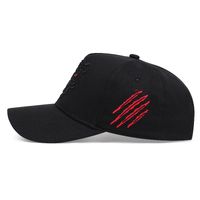 Men's Simple Style Tiger Embroidery Curved Eaves Baseball Cap main image 5