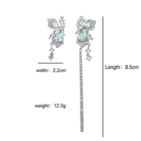 Wholesale Jewelry Fairy Style Butterfly Alloy Artificial Gemstones Inlay Ear Cuffs main image 10