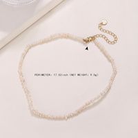 Elegant Sweet Geometric Solid Color Baroque Pearls Beaded Necklace main image 4