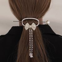 Women's Sweet Bow Knot Metal Hairpin main image 6