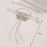 Women's Sweet Bow Knot Metal Hairpin main image 2