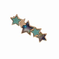 Women's Simple Style Star Alloy Plating Hair Clip main image 2