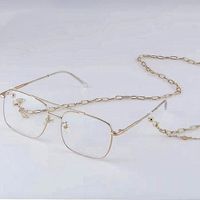 Simple Style Solid Color Metal Unisex Glasses Chain main image 5