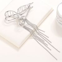 Women's Simple Style Geometric Solid Color Alloy Plating Hair Claws sku image 1