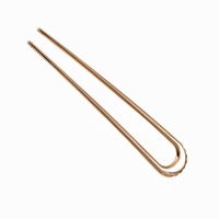 Women's Simple Style U Shape Alloy Plating Hairpin main image 5