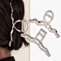Women's Vintage Style Star Moon Alloy Plating Hair Claws main image 5