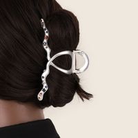 Women's Vintage Style Star Moon Alloy Plating Hair Claws main image 4