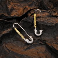1 Pair Casual Elegant Geometric Plating Sterling Silver 24k Gold Plated White Gold Plated Earrings sku image 1