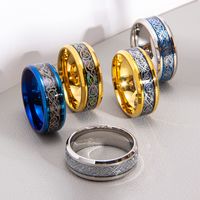 Fashion Round 201 Stainless Steel Gold Plated Arylic In Bulk main image 3