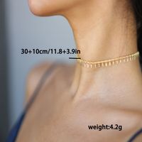 Bohemian Simple Style Star Solid Color Alloy Pearl Chain Inlay Artificial Crystal Rhinestones Gold Plated Silver Plated Women's Choker main image 7