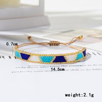 Ig Style Ethnic Style Geometric Glass Handmade Unisex Bracelets main image 6
