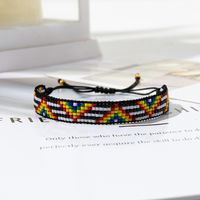 Ig Style Ethnic Style Geometric Glass Handmade Unisex Bracelets sku image 4