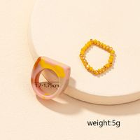 Wholesale Fashion Resin Ring Set main image 7