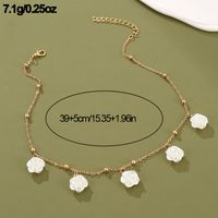 Sweet Star Heart Shape Bow Knot Alloy Pearl Women's Necklace main image 3
