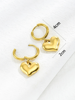 Fashion Heart 304 Stainless Steel 14K Gold Plated main image 7