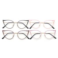 Simple Style Classic Style Color Block Ac Butterfly Frame Full Frame Optical Glasses main image 5
