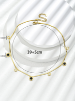304 Stainless Steel 14K Gold Plated Fashion Circle Shell main image 5