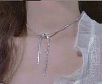 Elegant Sweet Geometric Bow Knot Alloy Plating Women's Necklace main image 2