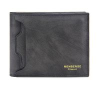 Men's Solid Color Pu Leather Open Small Wallets sku image 2