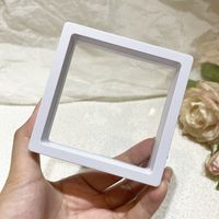 Simple Style Solid Color Plastic Jewelry Boxes main image 2