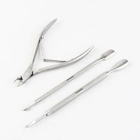 Simple Style Solid Color Stainless Steel Nail Tools 1 Set main image 1