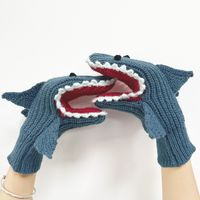 Women's Classic Style Shark Gloves 1 Pair sku image 2