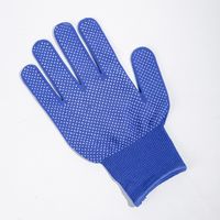 Classic Style Solid Color Polyester Cotton Silica Gel Heat Insulation Gloves 1 Piece sku image 1