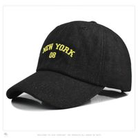 Unisex Lady Letter Embroidery Curved Eaves Baseball Cap sku image 3