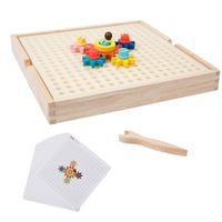 ألعاب البناء طفل صغير (3-6 سنوات) هيأ خشب لعب main image 4