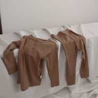 Simple Style Solid Color Cotton Underwear & Sleepwear main image 3
