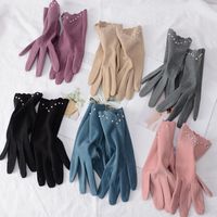 Women's Simple Style Commute Solid Color Gloves 1 Pair main image 1