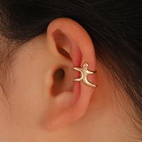 Wholesale Jewelry Simple Style Commute Cartoon Character Alloy Ear Cuffs main image 1