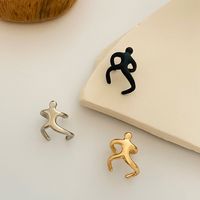 Wholesale Jewelry Simple Style Commute Cartoon Character Alloy Ear Cuffs main image 2