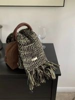 Women's Basic Simple Style Solid Color Knit Scarf main image 5