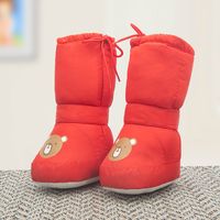 Kid's Casual Bear Round Toe Snow Boots sku image 6