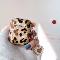 Cute Letter Heart Shape Leopard Earphone Sleeves main image 5