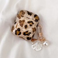 Cute Letter Heart Shape Leopard Earphone Sleeves sku image 6