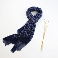 Women's Modern Style Leopard Cotton Scarf sku image 5