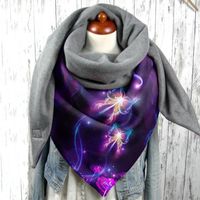 Unisex Streetwear Butterfly Polyester Printing Scarf sku image 10
