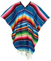 Unisex Ethnic Style Streetwear Stripe Polyester Cotton Shawl sku image 2