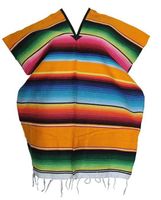 Unisex Ethnic Style Streetwear Stripe Polyester Cotton Shawl sku image 8